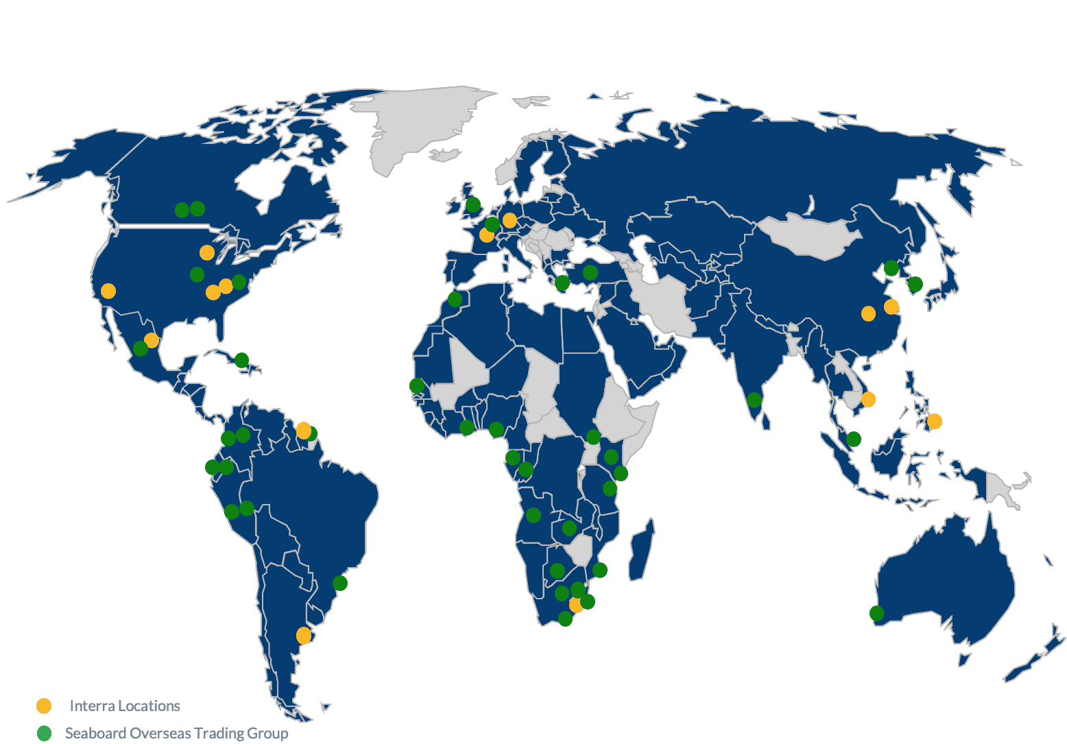 Interra International Seaboard locations