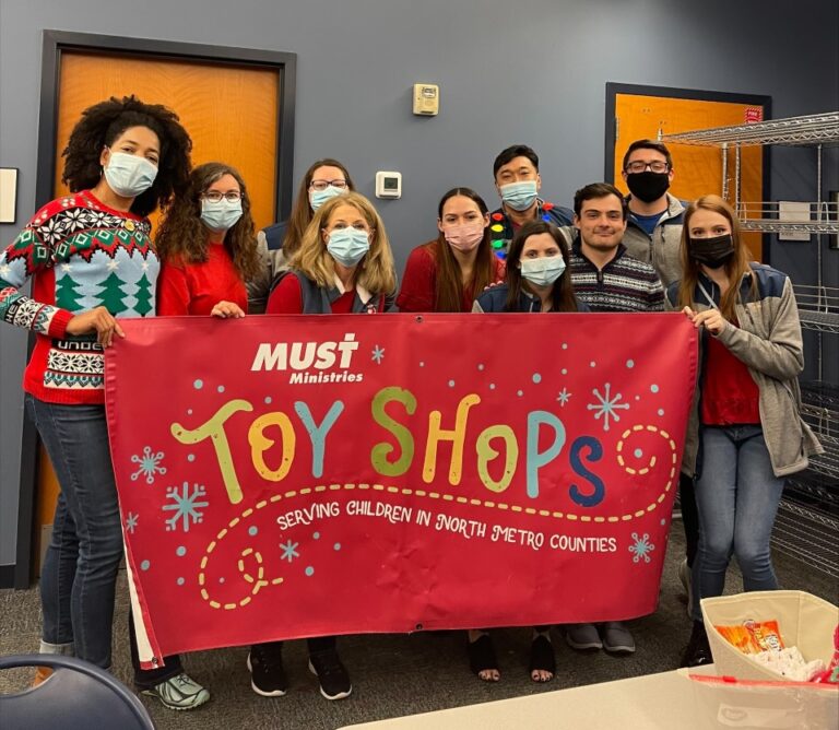 Interra Serves at MUST Ministries Toy Shop Interra International